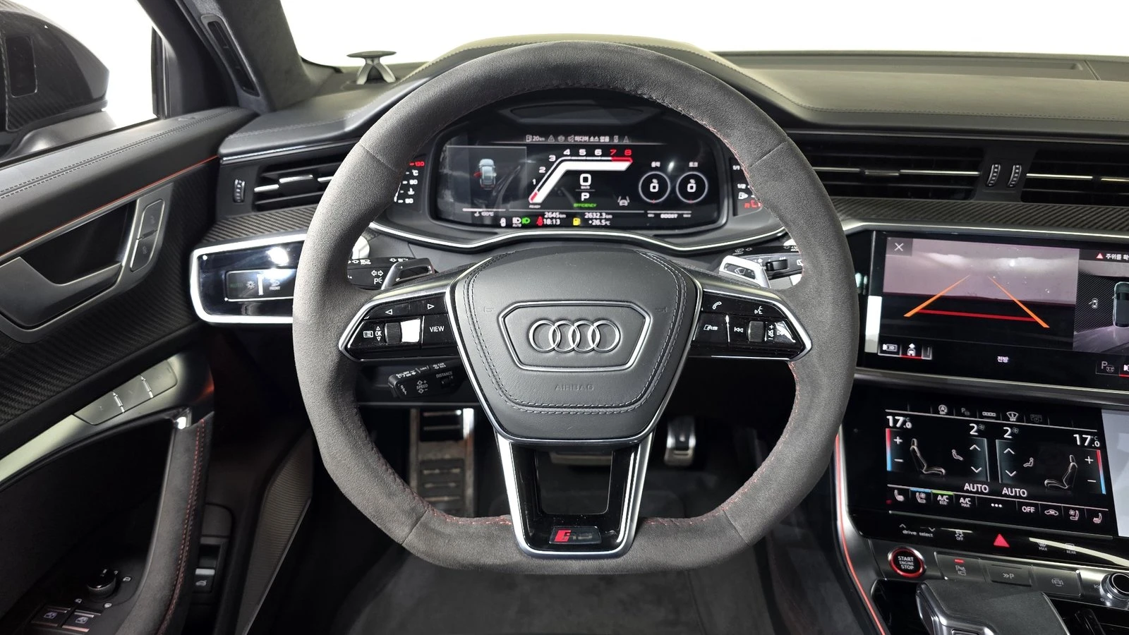Audi Rs6 ЛЮК* HUD* 360* KEYLESS* ПОДГРЕВ ВОЛАН* КРАЙНА ЦЕНА, снимка 13 - Автомобили и джипове - 55336574