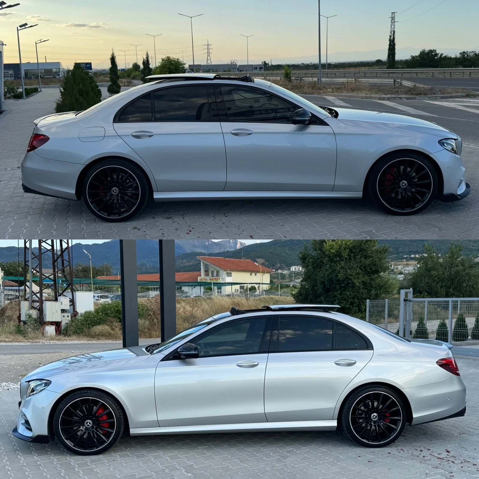 Mercedes-Benz E 220 AMG::DIGITAL::PANO::360::HEADUP, снимка 7 - Автомобили и джипове - 55459127