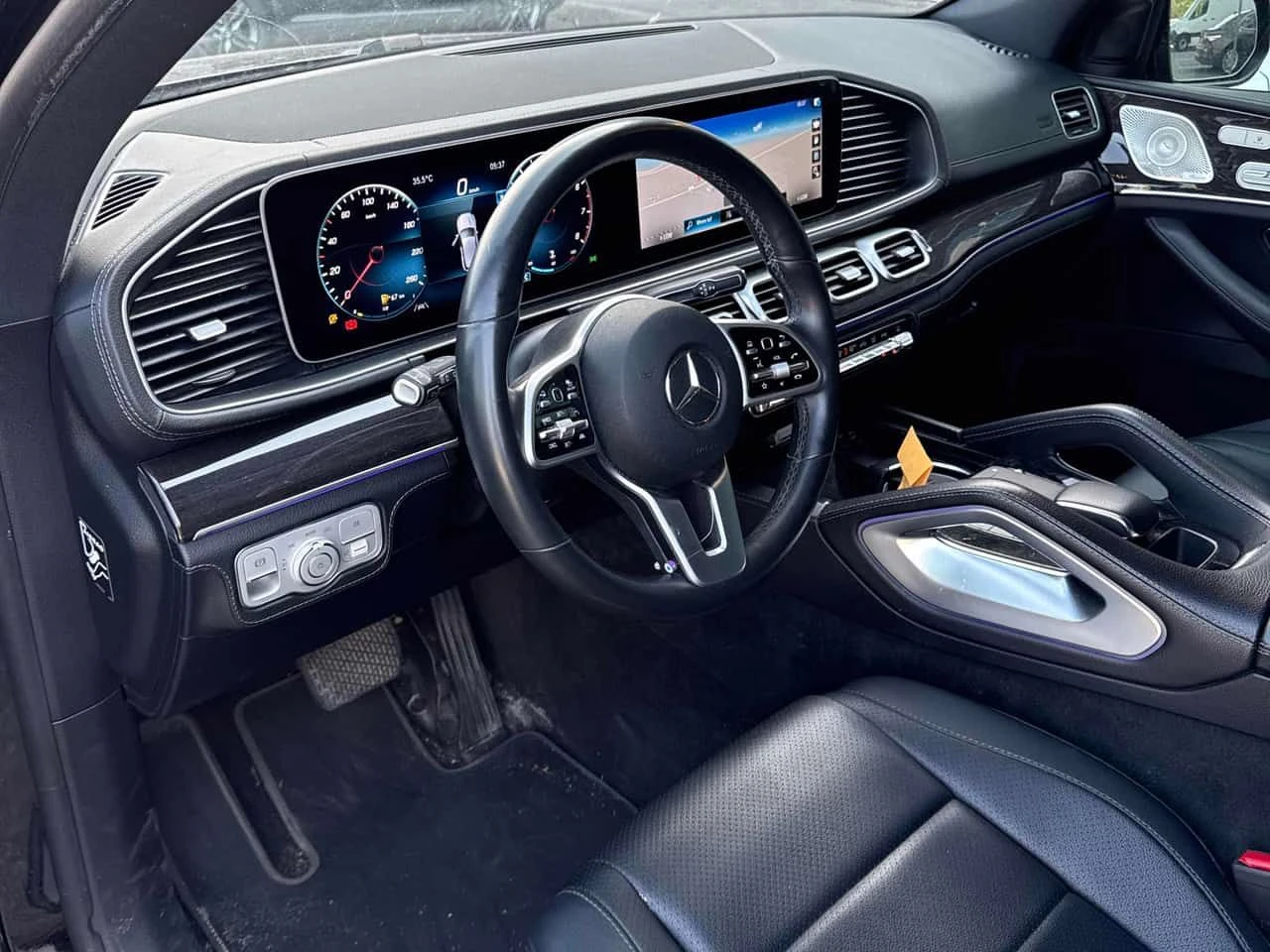 Mercedes-Benz GLE 350 BURMESTER/ДИСТРОНИК/ПАНОРАМА/360/OT MERCEDES, снимка 7 - Автомобили и джипове - 55141684