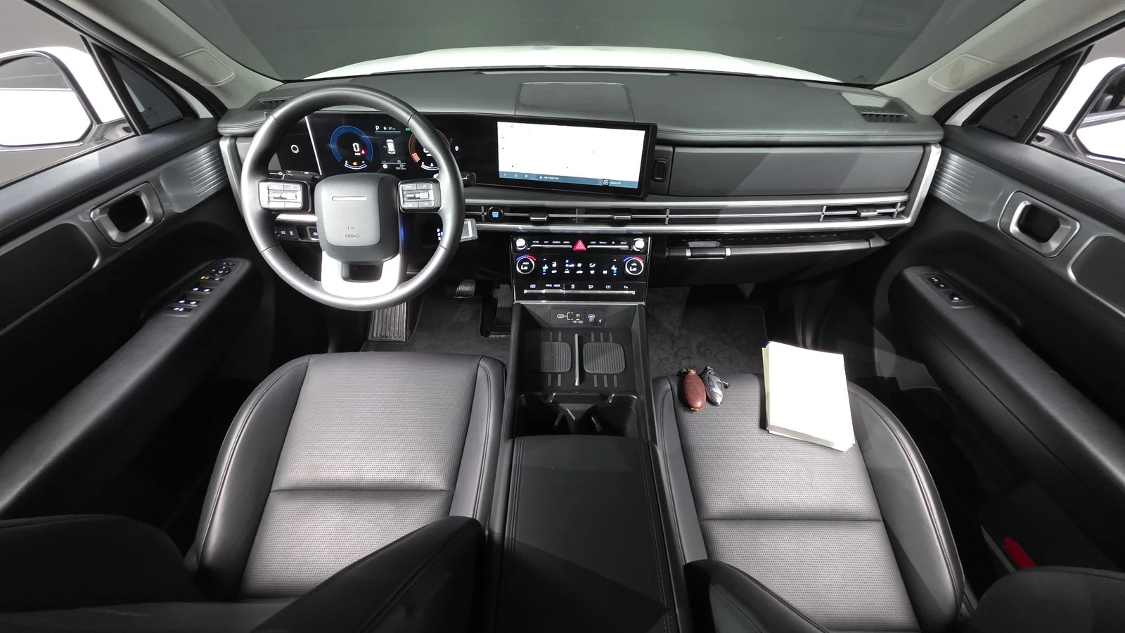 Hyundai Santa fe 2.5* KEYLESS* ПОДГРЕВ ВОЛАН* ЕЛ. БАГАЖНИК* КРАЙНА , снимка 7 - Автомобили и джипове - 55323723