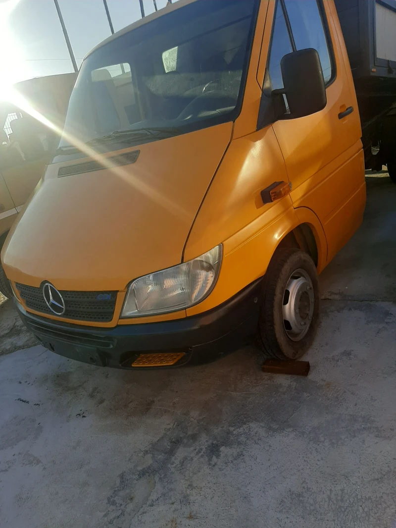 Mercedes-Benz Sprinter 411 Самосвал 2.2 дизел, снимка 8 - Бусове и автобуси - 47998699