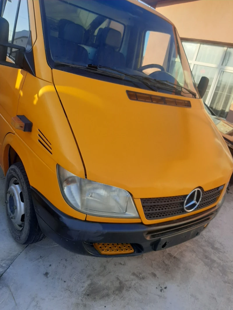 Mercedes-Benz Sprinter 411 Самосвал 2.2 дизел, снимка 1 - Бусове и автобуси - 47998699