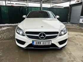 Mercedes-Benz C 220 AMG-BURMESTER* ПАНОРАМА* КАРБОН* TOP, снимка 15