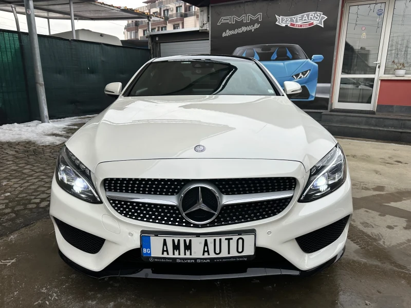 Mercedes-Benz C 220 AMG-BURMESTER* ПАНОРАМА* КАРБОН* TOP, снимка 2 - Автомобили и джипове - 48700957