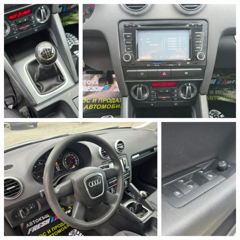 Audi A3 ФЕЙС 1.9TDI 105K.C. / НАВИ / КЛИМАТРОНИК, снимка 9 - Автомобили и джипове - 49761975