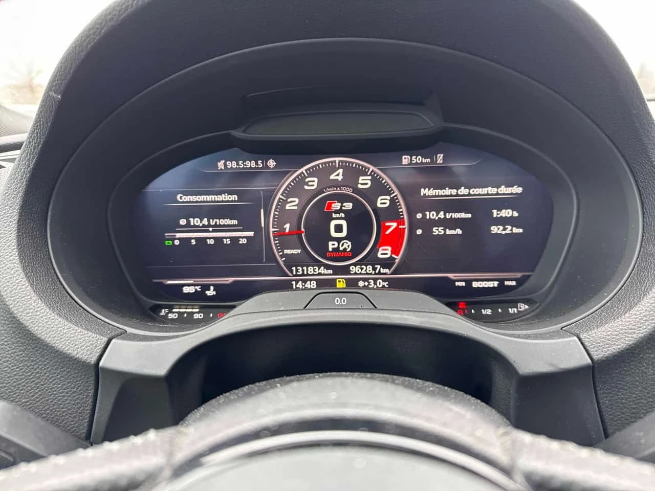 Audi S3 Technik/ПАНОРАМА/ПОДГРЕВИ, снимка 8 - Автомобили и джипове - 54372662