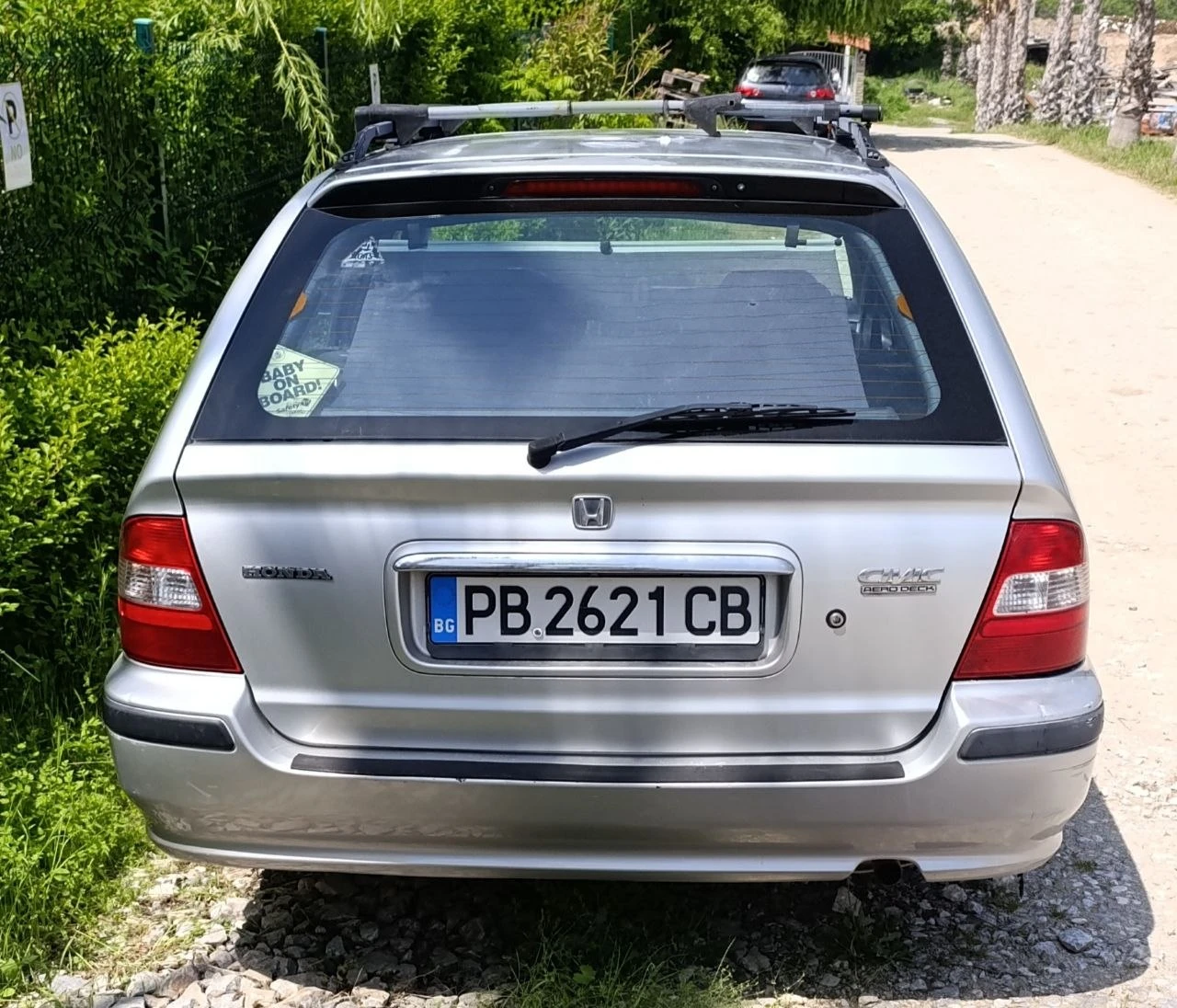 Honda Civic Aerodeck 1.4 90кс, снимка 4 - Автомобили и джипове - 54686393