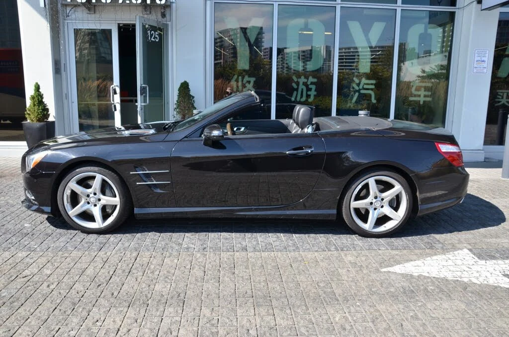 Mercedes-Benz SL 500 AMG* LINE* ОБДУХВАНЕ* ДИСТРОНИК* КАМЕРА* , снимка 6 - Автомобили и джипове - 55304553
