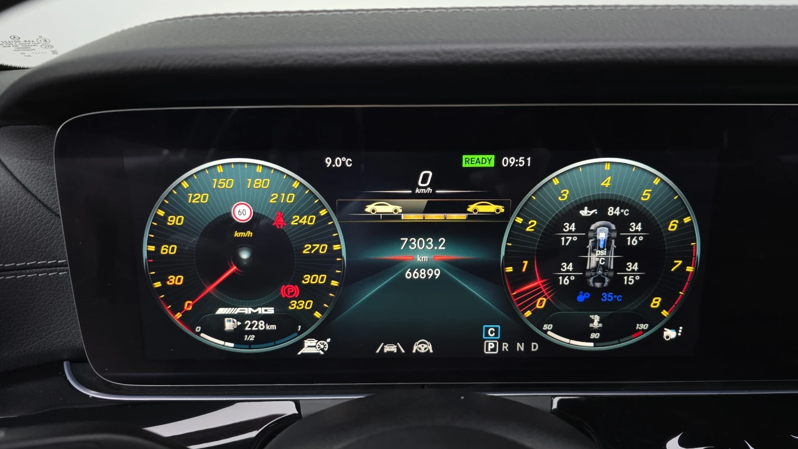 Mercedes-Benz AMG GT 43* HUD* ЕЛ. БАГАЖНИК* 360* BLIND SPOT* КРАЙНА ЦЕН, снимка 8 - Автомобили и джипове - 55341424