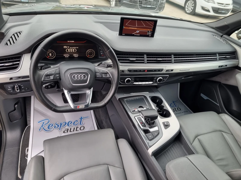 Audi Q7 S-LINE* MATRIX* DISTRONIC* Панорама, Камера, BOSE, снимка 9 - Автомобили и джипове - 47243776