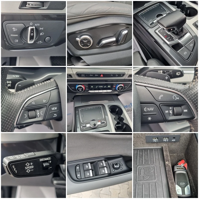 Audi Q7 S-LINE* MATRIX* DISTRONIC* Панорама, Камера, BOSE, снимка 13 - Автомобили и джипове - 47243776