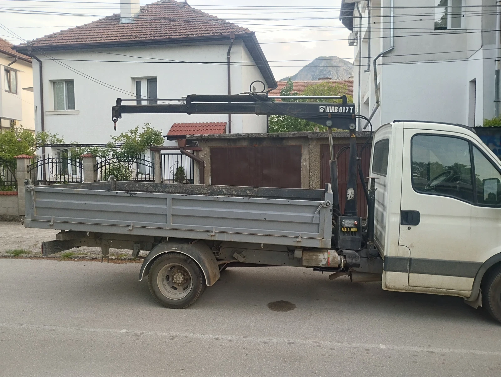 Iveco 35c11 Самосвал с кран