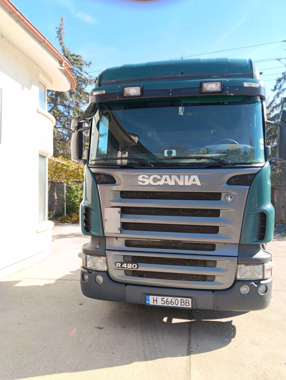 Scania R 420 Самосвална  уредба 