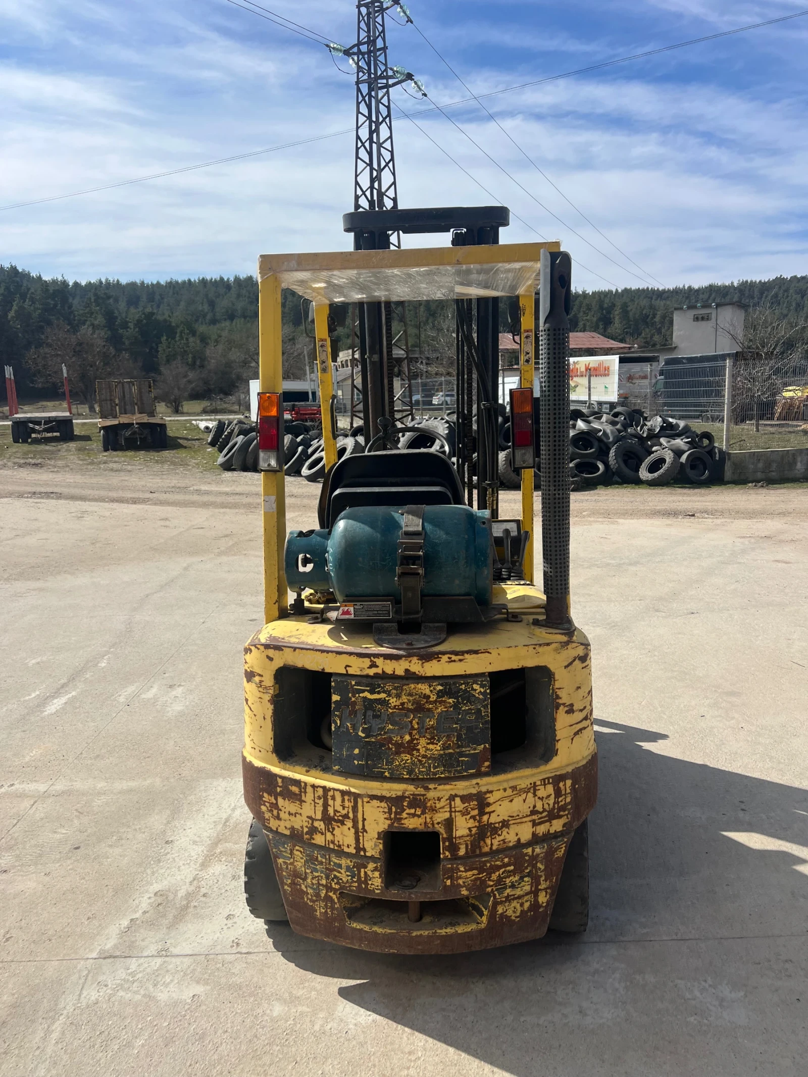 Мотокар Hyster Газокар, снимка 4 - Индустриална техника - 54808507