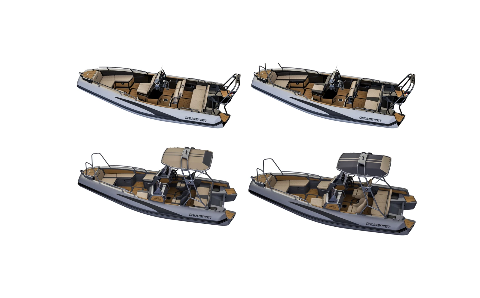 Надуваема лодка Собствено производство AQUA SPIRIT 585 - изображение 4