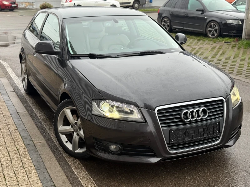 Audi A3 Led+ Кожа+ Регистрация+ Euro5+ Парктроник, снимка 6 - Автомобили и джипове - 52538234