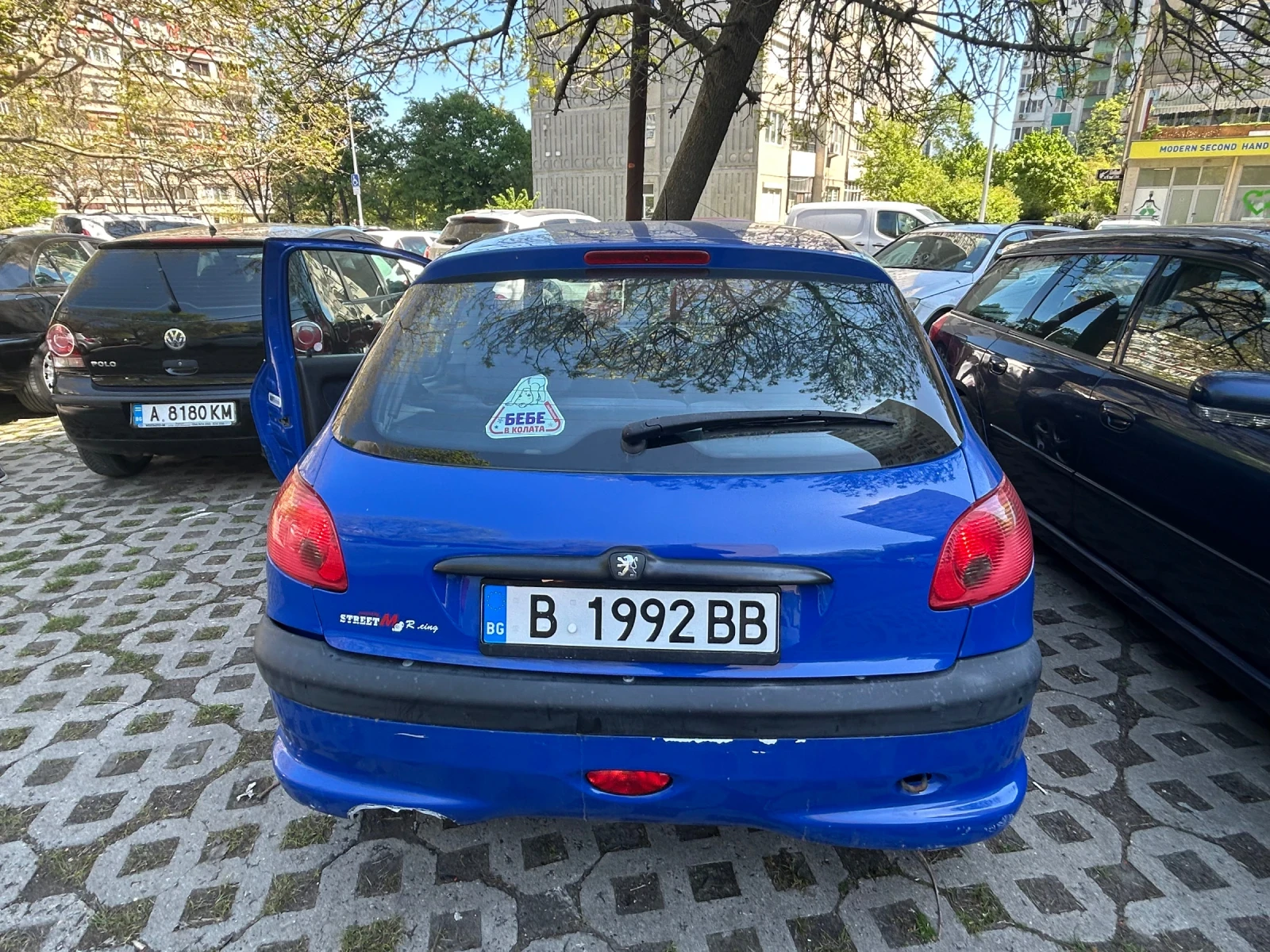 Peugeot 206 1.4, снимка 7 - Автомобили и джипове - 54440886