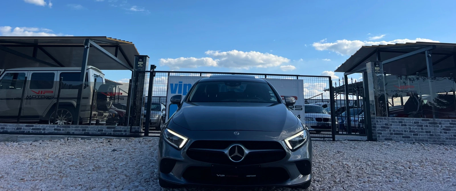 Mercedes-Benz CLS 400 AMG/BURMESTER/AMBIENT/HEAD-UP/FULL/MAX/UNIKAT, снимка 2 - Автомобили и джипове - 54527420