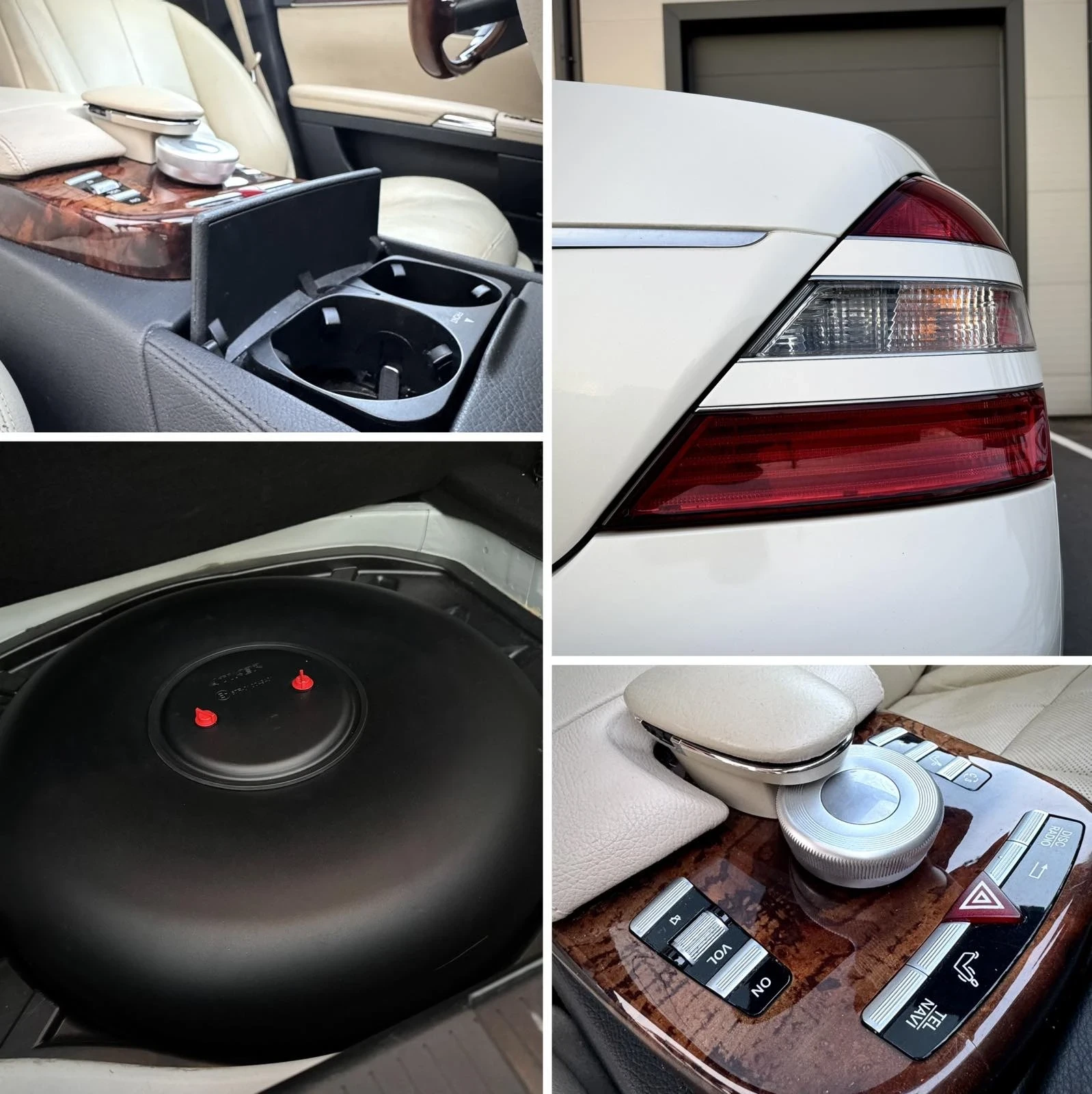 Mercedes-Benz S 550 388hp/AMG/LONG/ГАЗ, снимка 13 - Автомобили и джипове - 55826894