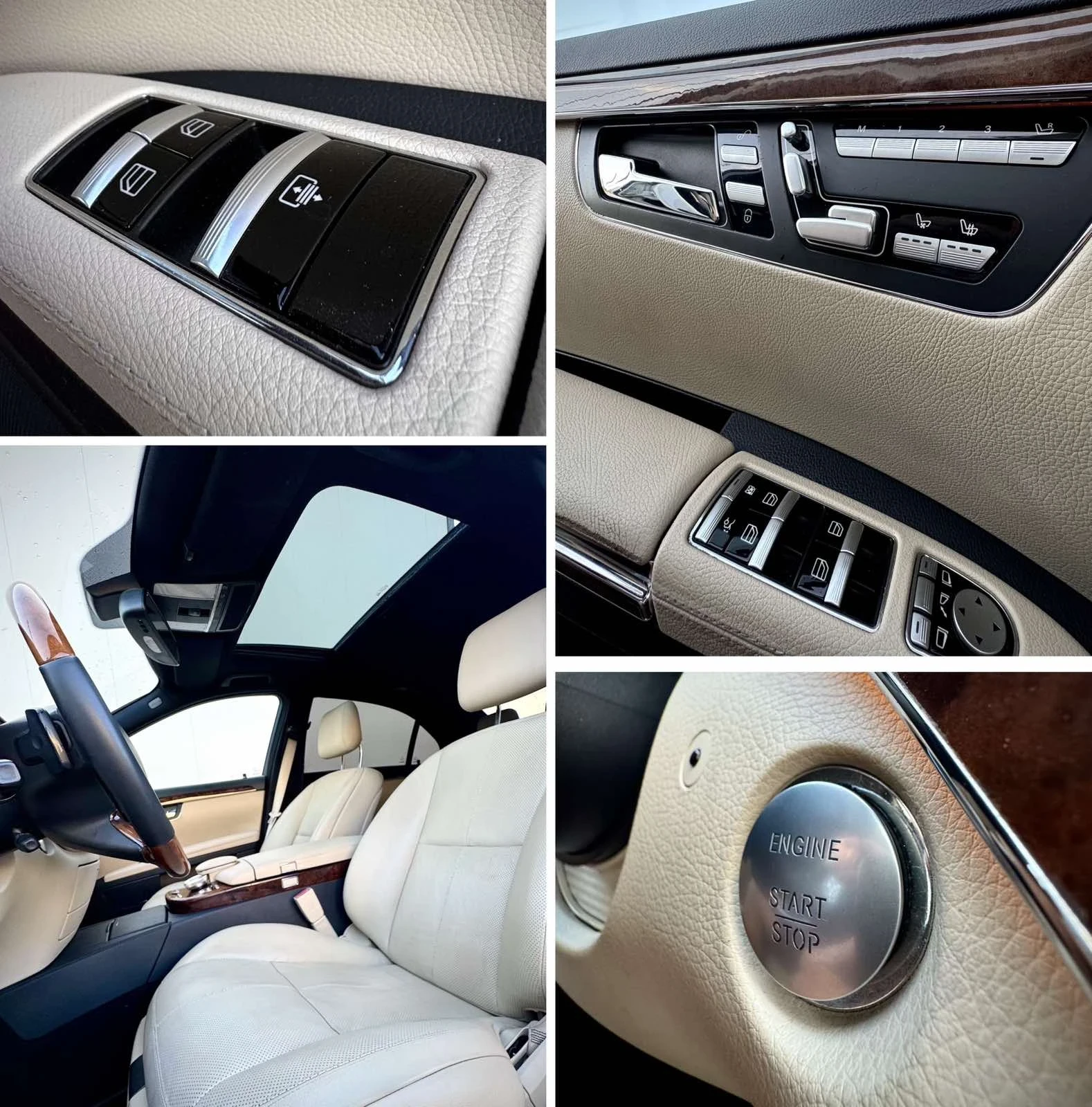 Mercedes-Benz S 550 388hp/AMG/LONG/ГАЗ, снимка 11 - Автомобили и джипове - 55826894