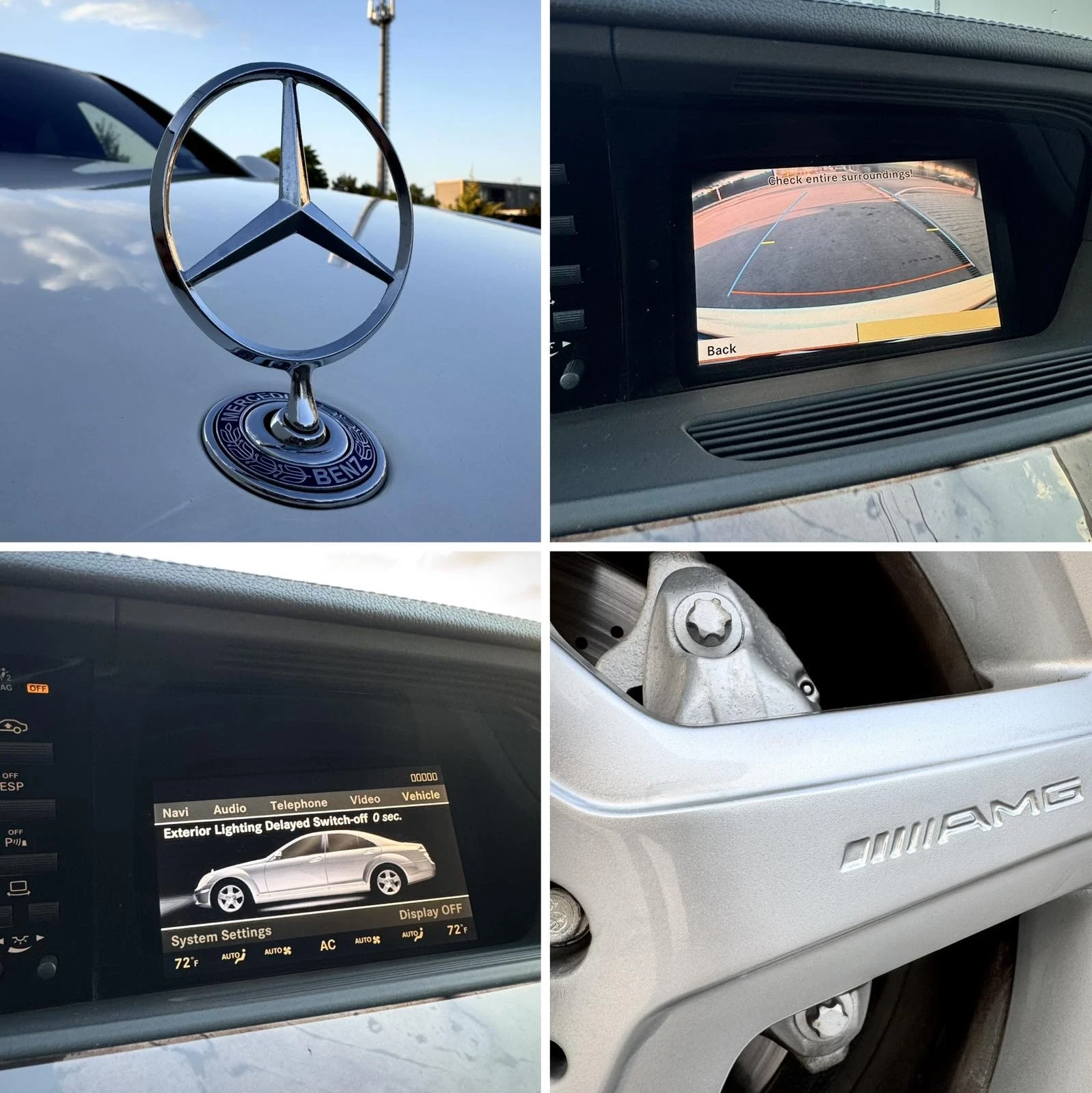 Mercedes-Benz S 550 388hp/AMG/LONG/ГАЗ, снимка 9 - Автомобили и джипове - 55826894
