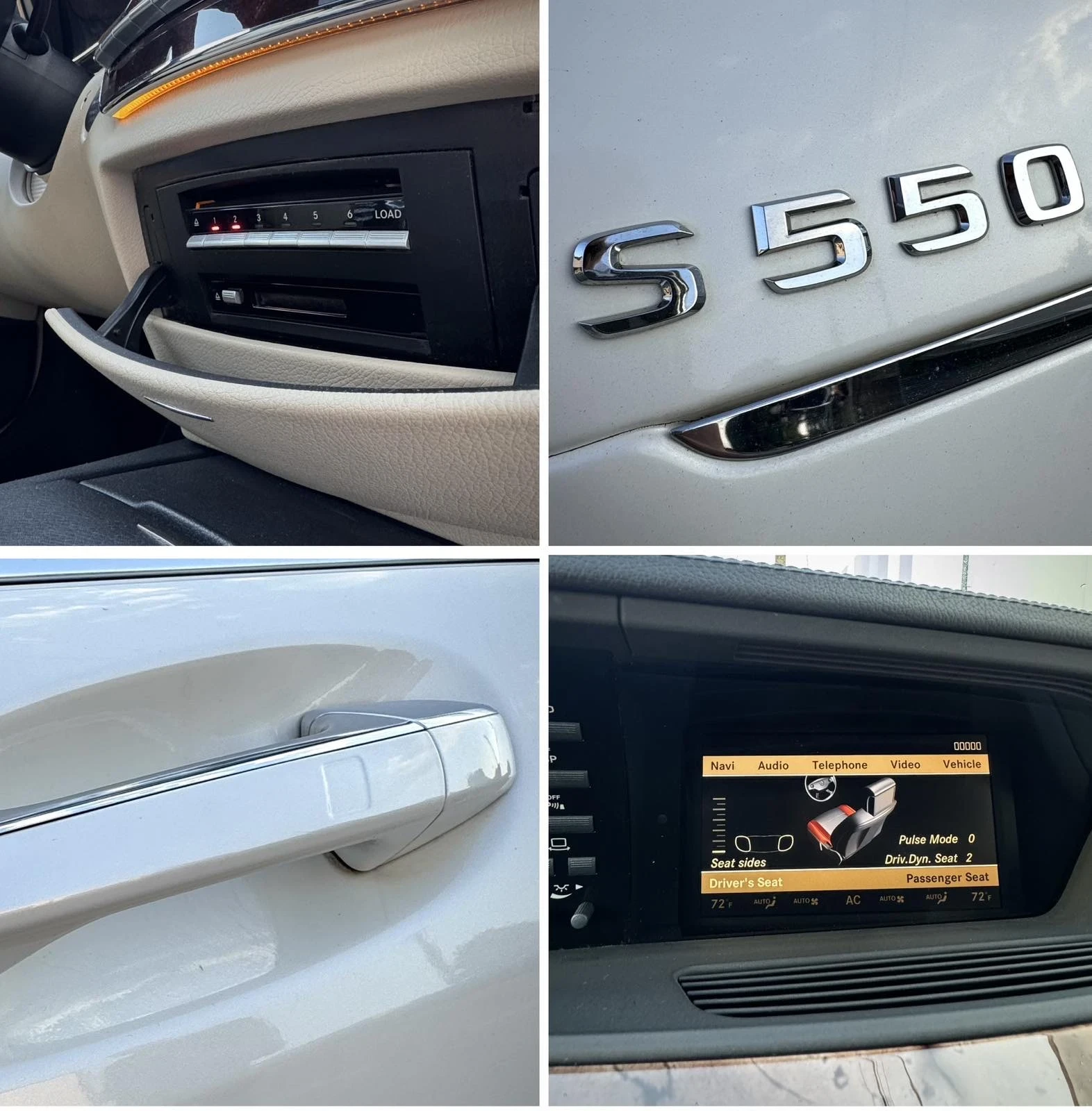 Mercedes-Benz S 550 388hp/AMG/LONG/ГАЗ, снимка 15 - Автомобили и джипове - 55826894