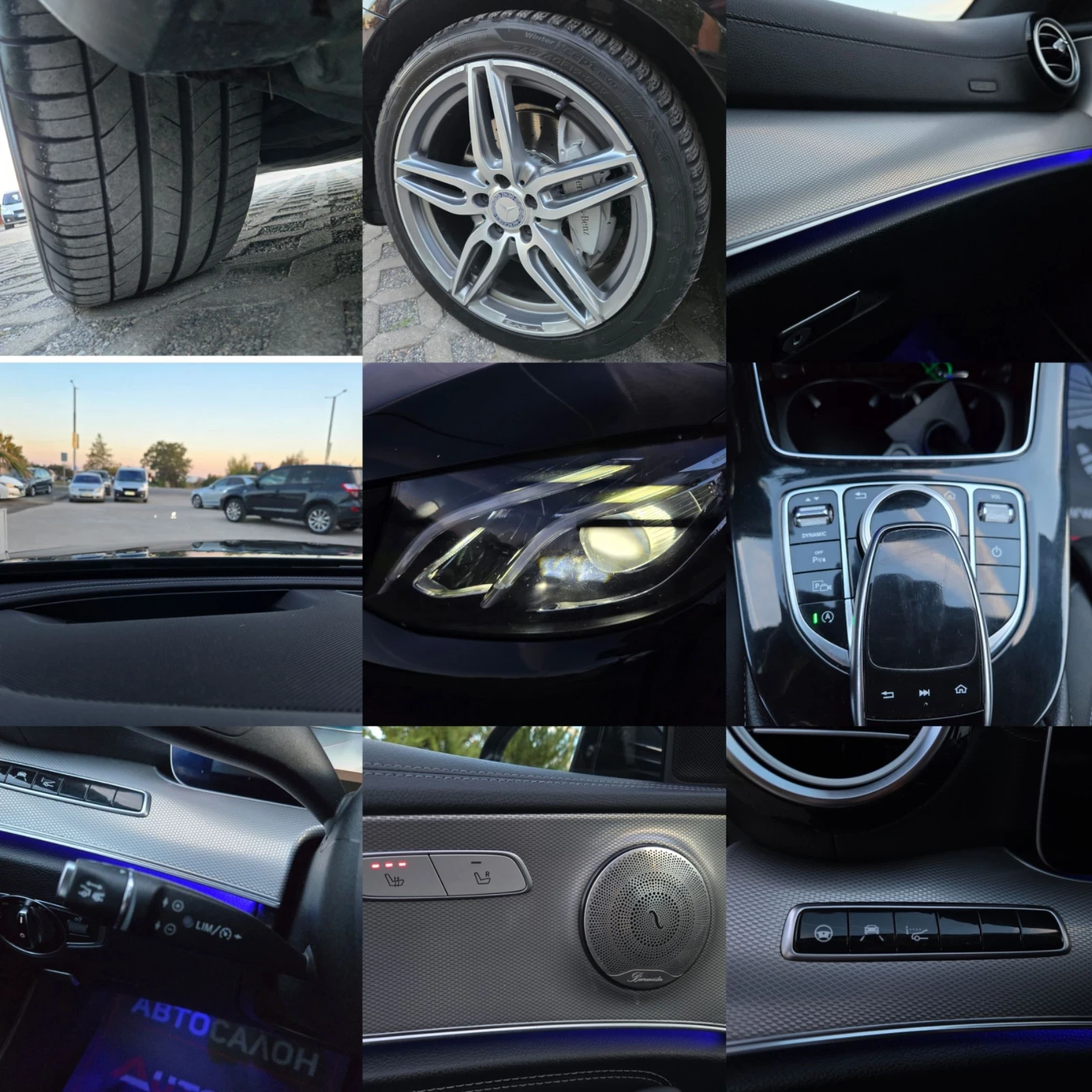 Mercedes-Benz E 220 194��/AMG LINE/DIGITAL/DISTR/BURMESTER/HUD/9G | Mobile.bg � ����������� 16