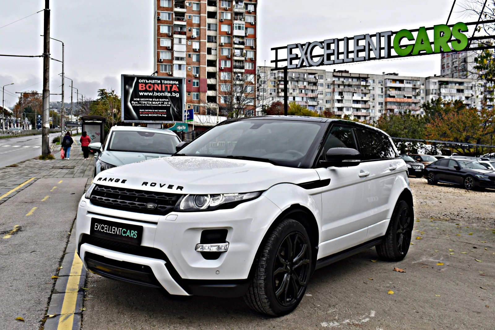 Land Rover Range Rover Evoque 2.2SD4* 4x4-ALL-TERRAIN* PANORAMA* WHITE-PEARL* AU | Mobile.bg   1