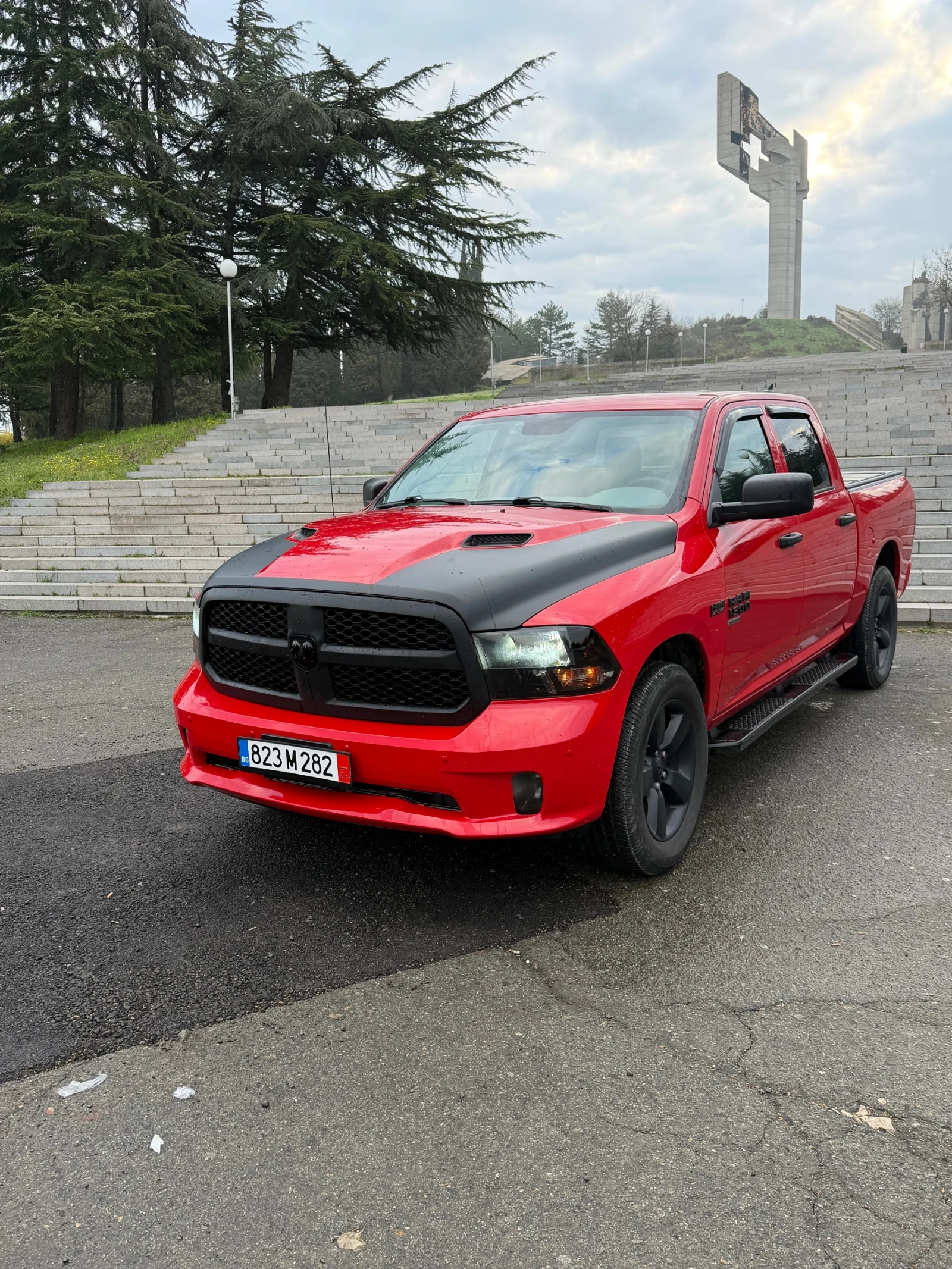 Dodge Ram Dodge RAM 1500 SLT 5.7HEMI АГУ, снимка 4 - Автомобили и джипове - 54039564