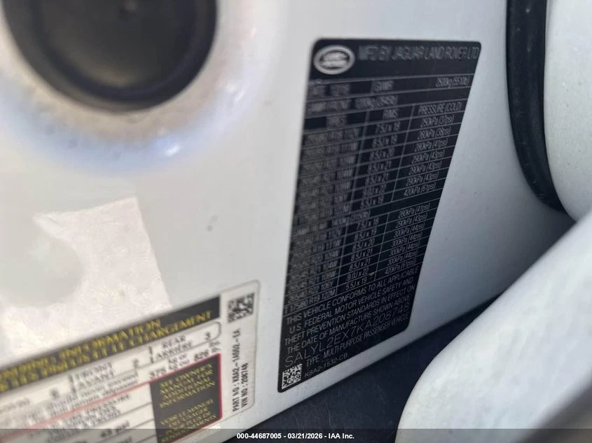 Land Rover Range Rover Velar 2.0L I-4 DI, DOHC, VVT, TURBO, 247HP All Wheel | Mobile.bg � ����������� 9