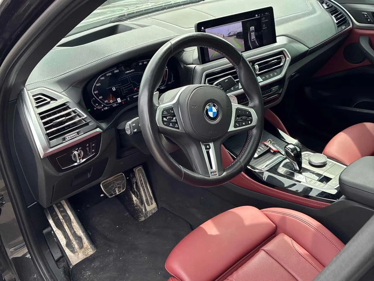 BMW X4 M40i| DISTR| HUD| SHADOW| PANO| ПОДГРЕВИ + ГУМИ, снимка 9 - Автомобили и джипове - 54545936