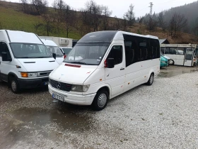 Mercedes-Benz Sprinter 411 19+ 1+ 6 Правостоящи, ПЕЧКА, НОВ ВНОС, снимка 14