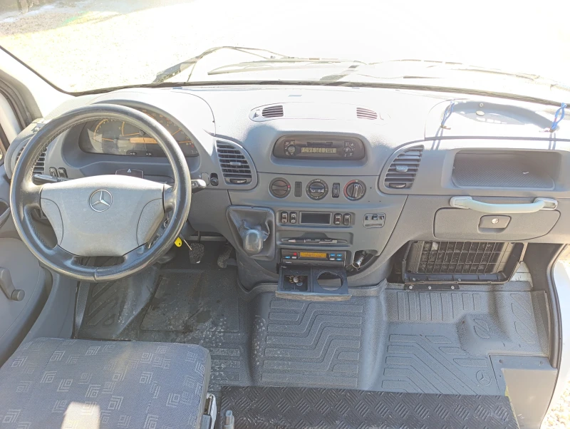 Mercedes-Benz Sprinter 411 19+ 1+ 6 Правостоящи, ПЕЧКА, НОВ ВНОС, снимка 6 - Бусове и автобуси - 53399732