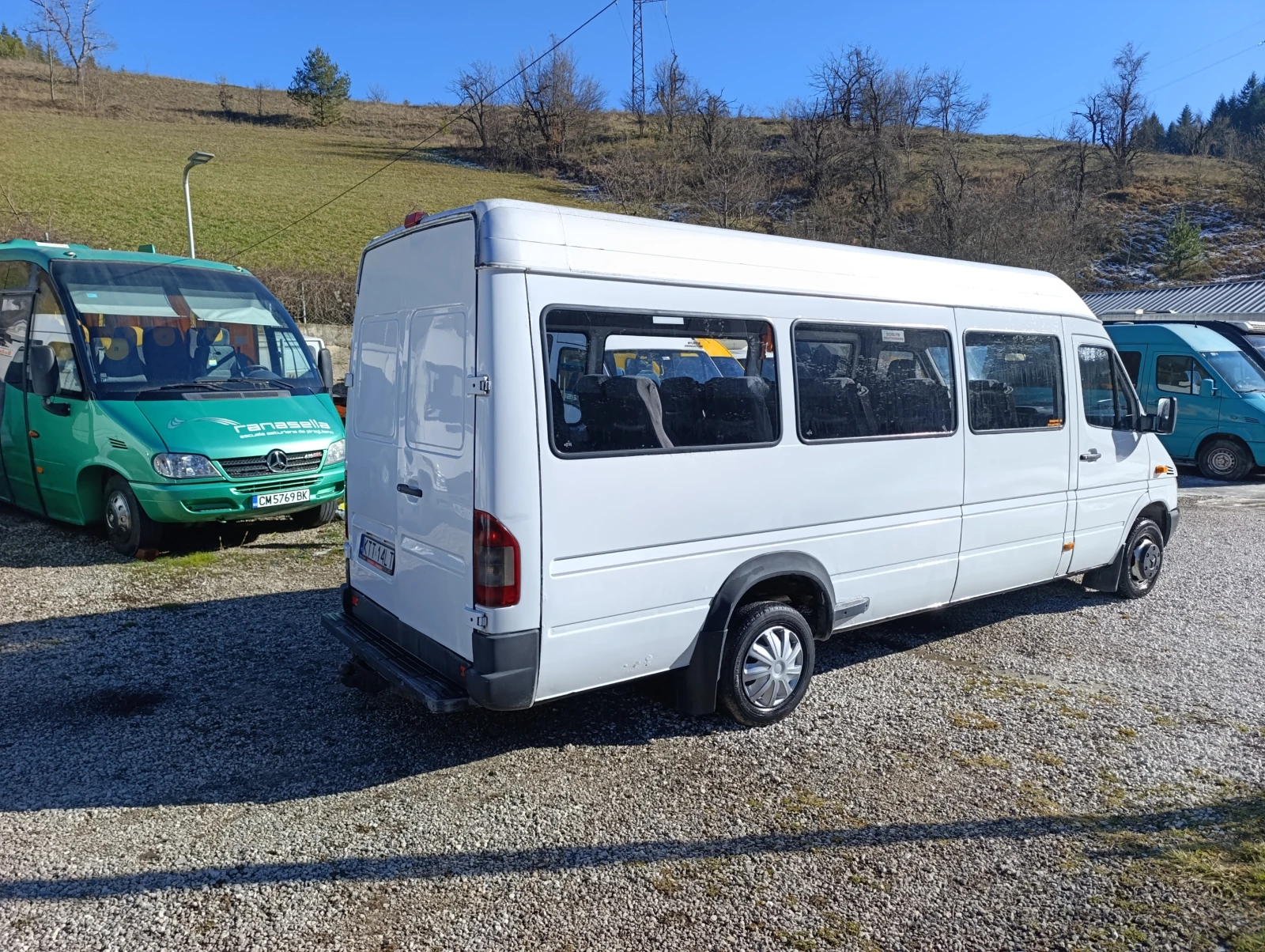 Mercedes-Benz Sprinter 411 19+ 1+ 6 Правостоящи, ПЕЧКА, НОВ ВНОС - изображение 4