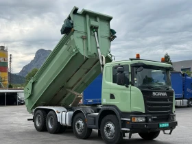 Scania G 400* 8x4* 400к.с.* самосвал* отличен* нови гуми, снимка 10