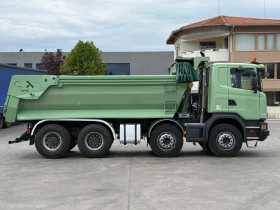 Scania G 400* 8x4* 400к.с.* самосвал* отличен* нови гуми, снимка 3