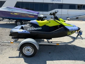 Джет Bombardier Sea Doo Spark Trixx 1Up с колесар и гаранция, снимка 4 - Воден транспорт - 53120258