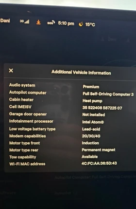 Tesla Model Y Long Range 4x4 2022, снимка 15