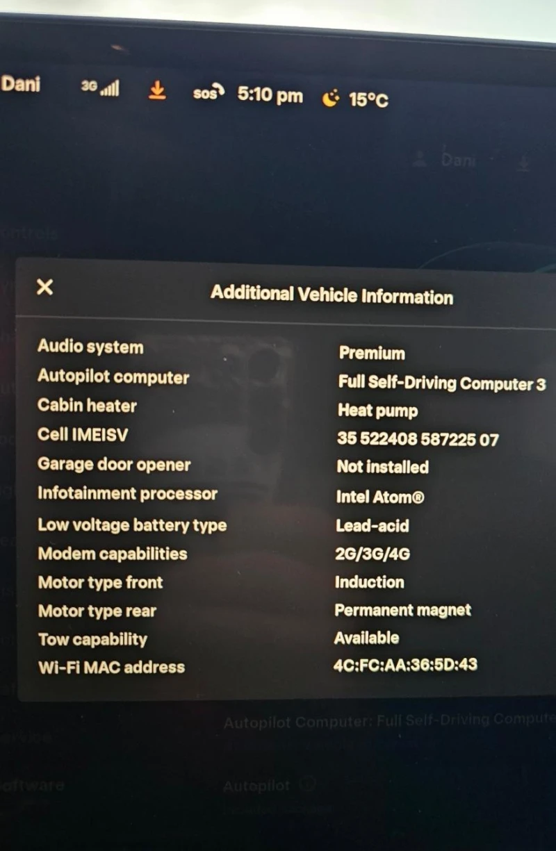 Tesla Model Y 4x4 с гаранция, снимка 15 - Автомобили и джипове - 52270190