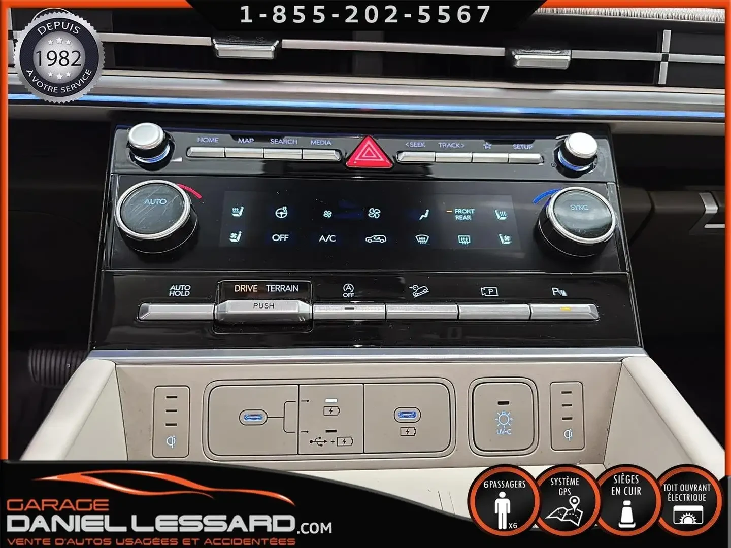 Hyundai Santa fe Calligraphy* AWD* BOSE* Headup* 2 ключа, снимка 12 - Автомобили и джипове - 55582982