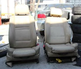 ПРЕДНИ ЕЛ. КОЖЕНИ СЕДАЛКИ БМВ Х3,  2002 г., снимка 4