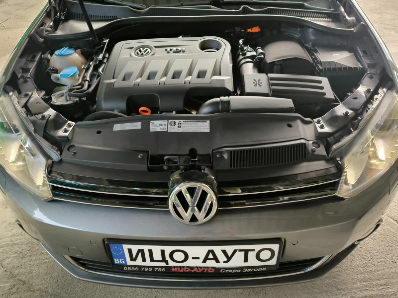 VW Golf 6-2, 0 TDI-140k.c.6скор. НАВИГАЦИЯ, ЛЮК, LED, EBPO, снимка 15 - Автомобили и джипове - 47306104