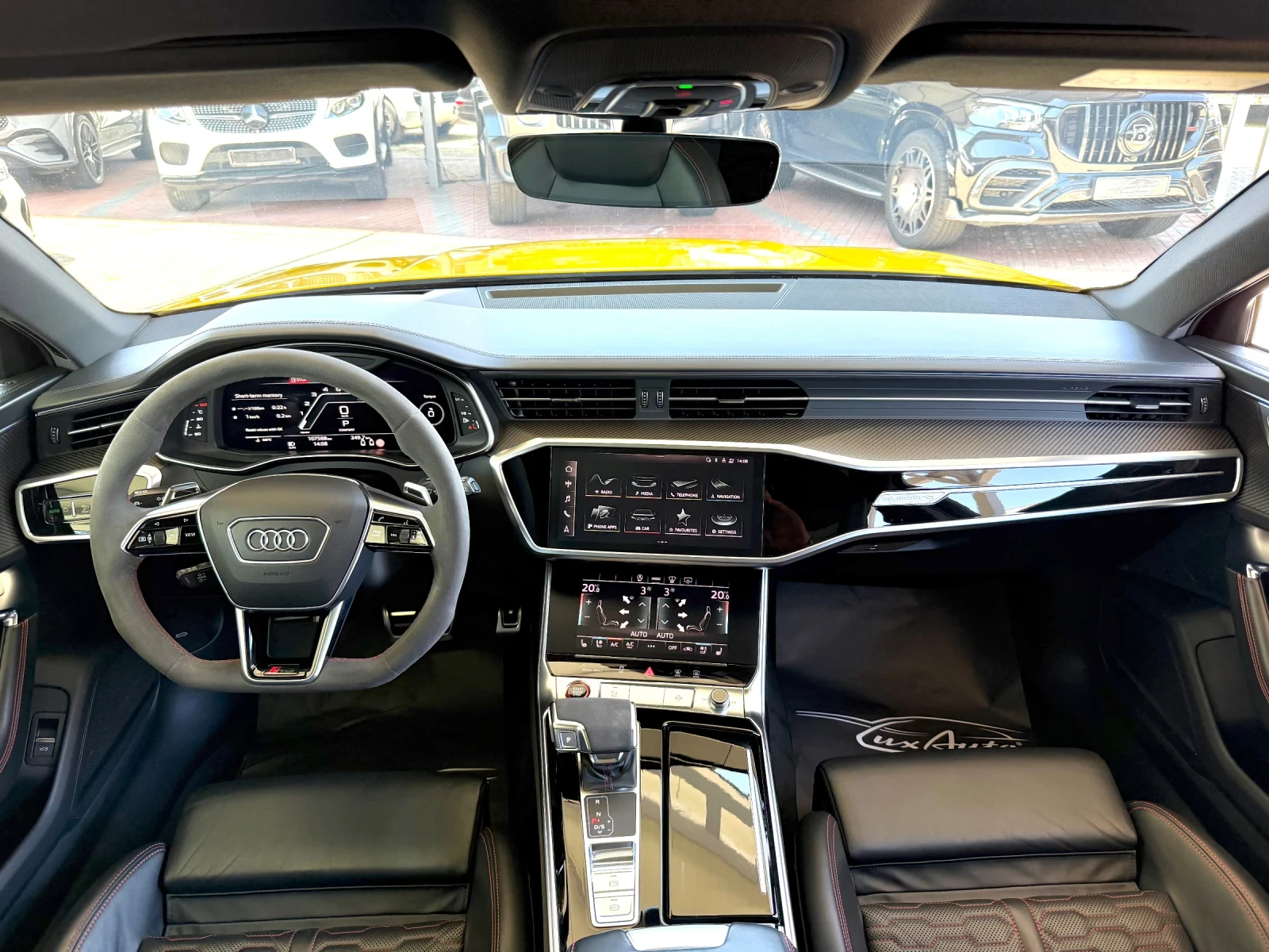 Audi Rs6 MTM-1000K.C#CERAMIC#PANORAMA#SOFTCLOSE#LASER#ОБДУХ, снимка 12 - Автомобили и джипове - 54860905