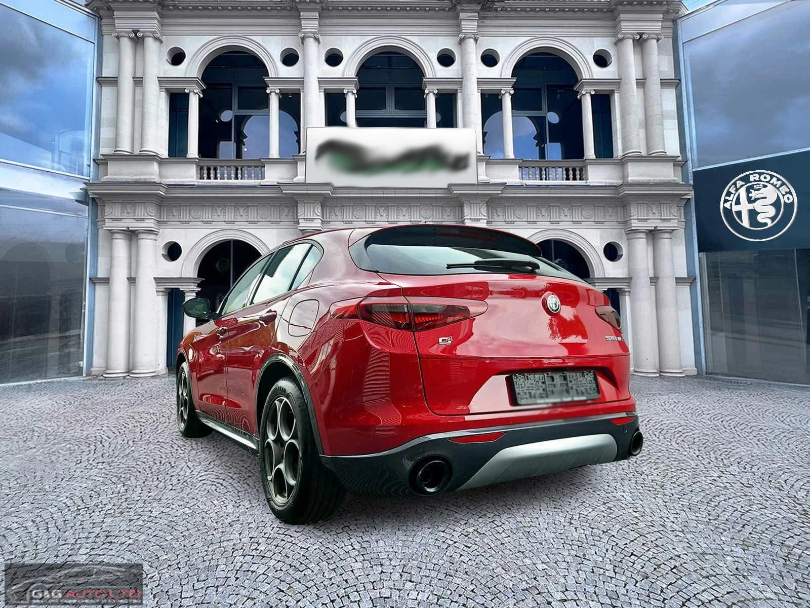 Alfa Romeo Stelvio Ti Q4/280HP/CAM/PANO/MEMO/AHK/ACC/CPLAY/LED/546q, снимка 3 - Автомобили и джипове - 55474807