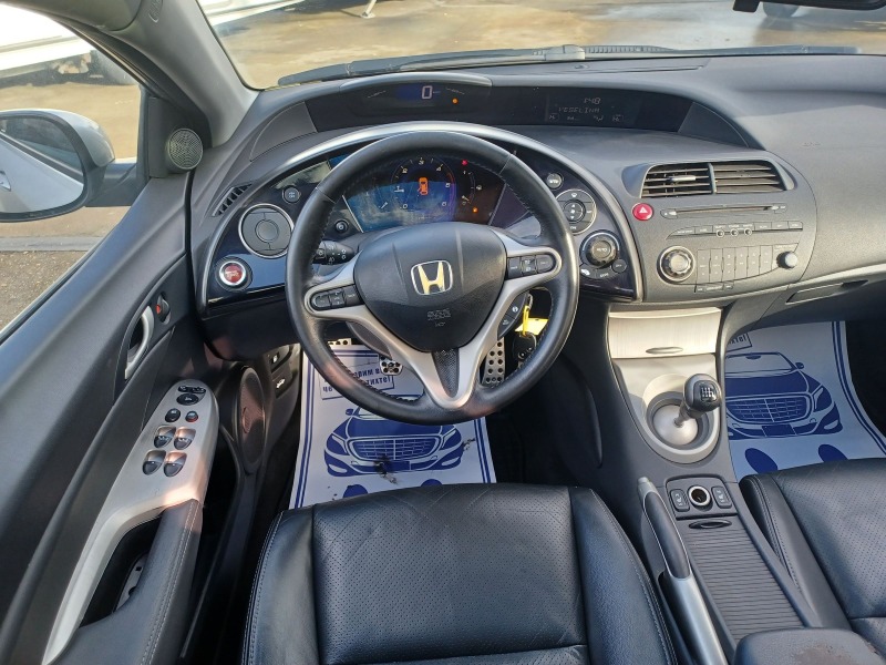 Honda Civic 2.2CDTi Xenon, Panorama, снимка 10 - Автомобили и джипове - 43884979