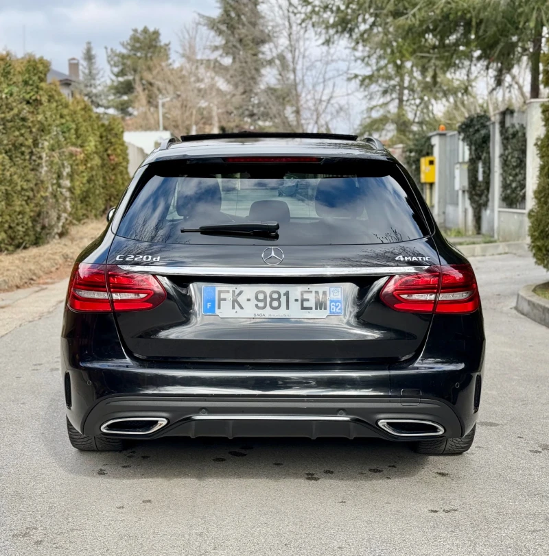 Mercedes-Benz C 220 4MATIC* 4X4* AMG LINE* PANORAMA* DIGITAL* BURMESTE, снимка 5 - Автомобили и джипове - 49066472