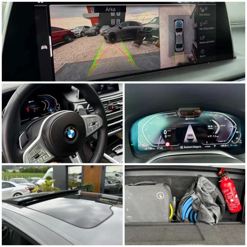 BMW 745 745Le M PERFORMANCE PLUG IN HYBRID, снимка 17 - Автомобили и джипове - 52737825