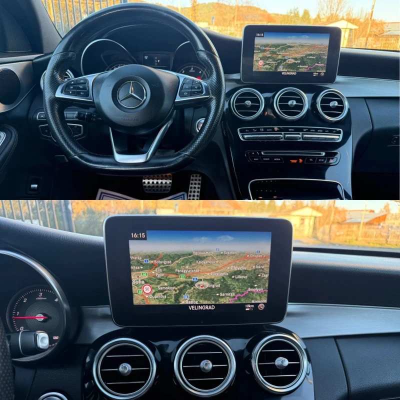 Mercedes-Benz C 250 2.2 Дизел, 204 к.с., AMG, 4x4, снимка 11 - Автомобили и джипове - 52417827