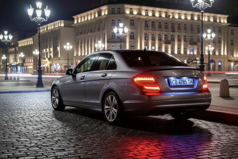 Mercedes-Benz C 180 Бензин /Обслужена Верига /Германия /Всичко платено, снимка 2 - Автомобили и джипове - 52555329