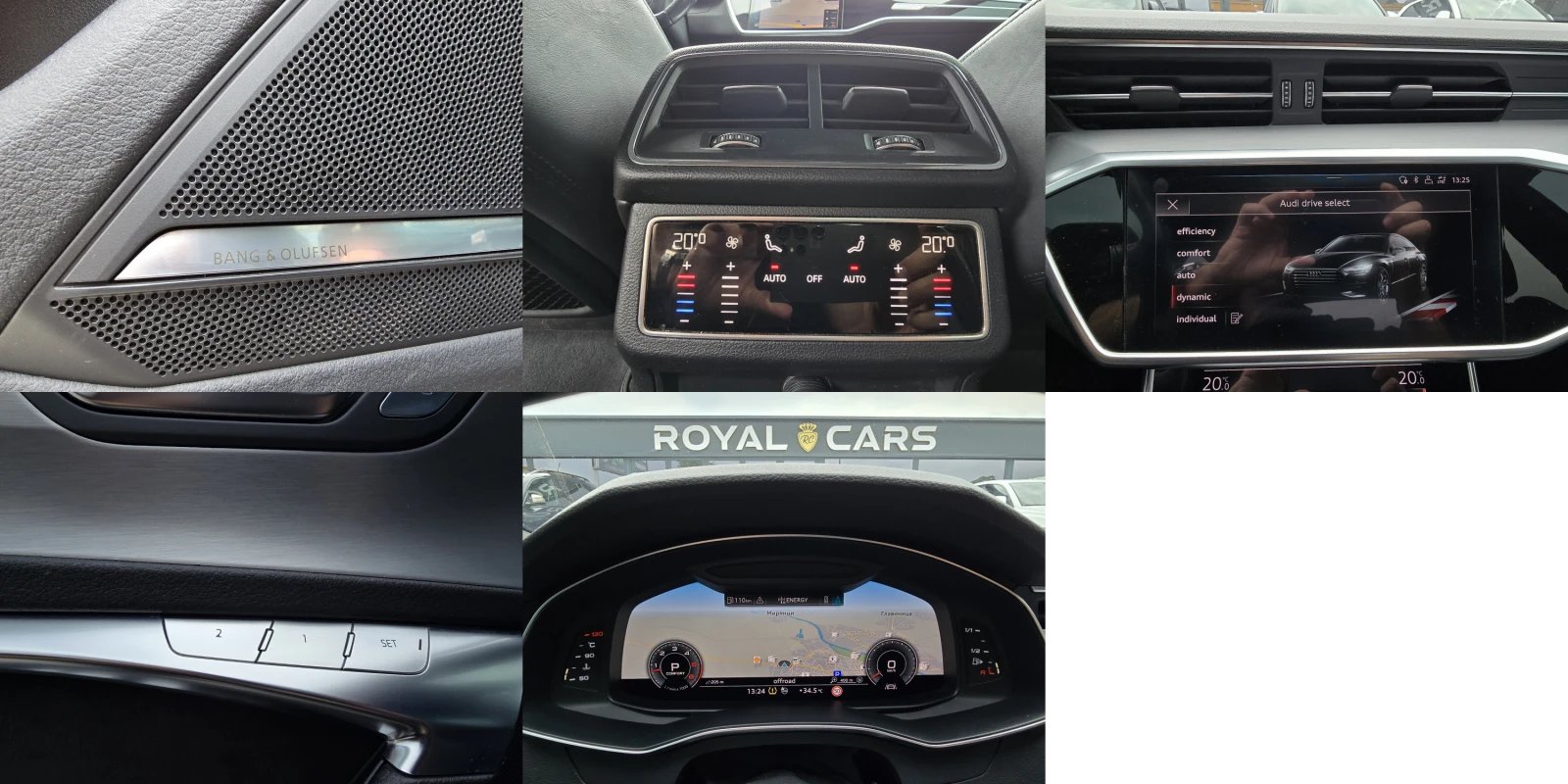 Audi A7 * 3xS Line* B&O* Масаж* , снимка 16 - Автомобили и джипове - 55034736
